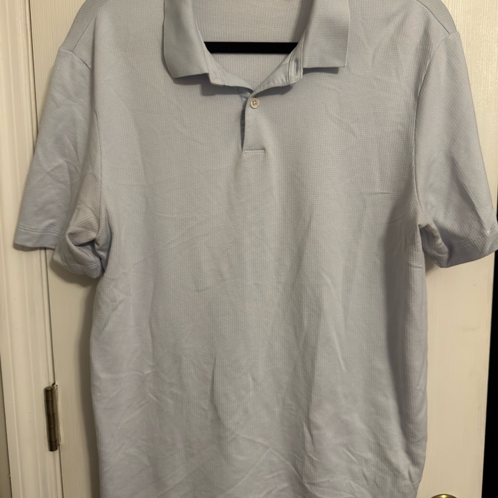 Theory Blue Polo Shirt Classic Style
